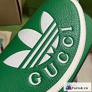 Fortok Gucci x Addidas Mini Bag Green 727791 20.5x12x5.5cm - 3