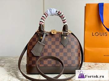 Alma BB Damier Ebene Canvas - Handbags N40447