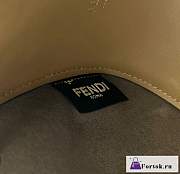 Fortok Fendi Pomodorino Brown FF Fabric Bag 24×9.5×14cm - 2