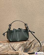 Fortok Fendi Green Pomodorino Mini Bucket Bag 24×9.5×14cm - 1