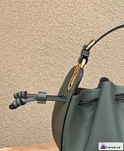 Fortok Fendi Green Pomodorino Mini Bucket Bag 24×9.5×14cm - 2