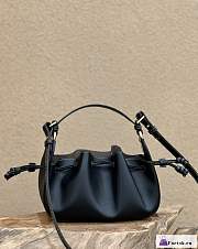 Fortok Fendi Black Pomodorino Mini Bucket Bag 24×9.5×14cm - 5