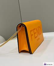 Fortok Fendi Wallet On Chain Yellow 20×6×13cm - 5