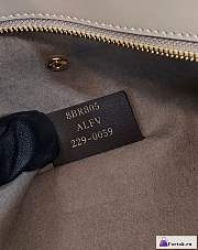 Fortok Fendi O'Lock Zip Beige Tapestry Fabric Bag 35x14x23cm - 2