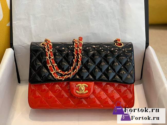 Fortok Chanel Classic Flap Bag Bicolor A01112 25cm No.1 - 1