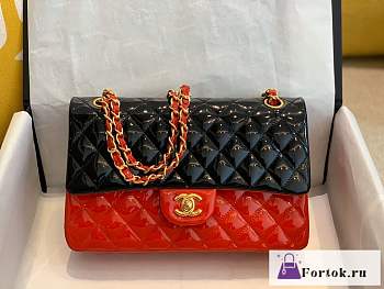 Fortok Chanel Classic Flap Bag Bicolor A01112 25cm No.1