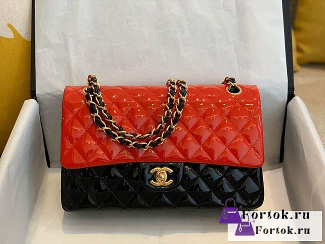 Fortok Chanel Classic Flap Bag Bicolor A01112 25cm No.2 - 1