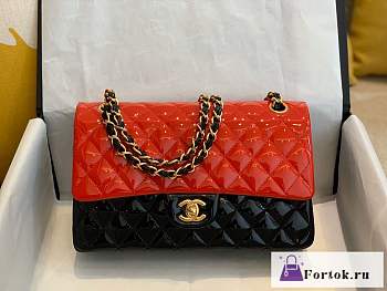 Fortok Chanel Classic Flap Bag Bicolor A01112 25cm No.2