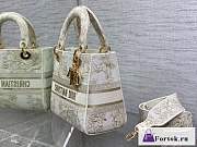 Fortok Dior CD Lady 23 Bag Beige 24x20x11cm - 2