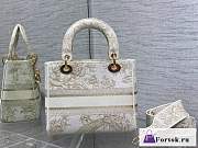 Fortok Dior CD Lady 23 Bag Beige 24x20x11cm - 3