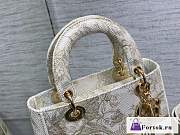 Fortok Dior CD Lady 23 Bag Beige 24x20x11cm - 5