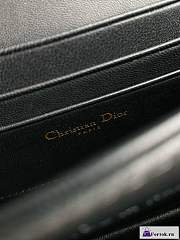 Fortok Dior Miss Mini Bag Latte Cannage Lambskin Black 21×11.5×4.5cm - 3