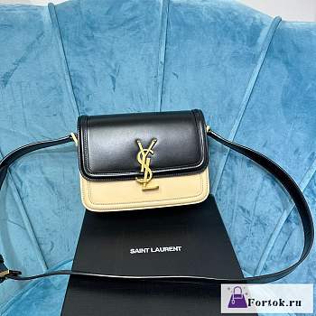 Fortok Saint Laurent Solferino Leather Crossbody Bag 634306 19x13x5cm