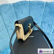 Fortok Saint Laurent Solferino Leather Crossbody Bag 634306 19x13x5cm - 2