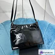 Fortok Saint Laurent Soft Skin Bag Black 35cm×27cm - 6