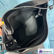 Fortok Saint Laurent Soft Skin Bag Black 35cm×27cm - 5