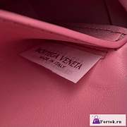 Fortok Bottega Veneta Brick Cassette Bag Pink 23.5x10x20cm - 5