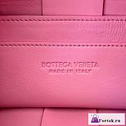 Fortok Bottega Veneta Brick Cassette Bag Pink 23.5x10x20cm - 2