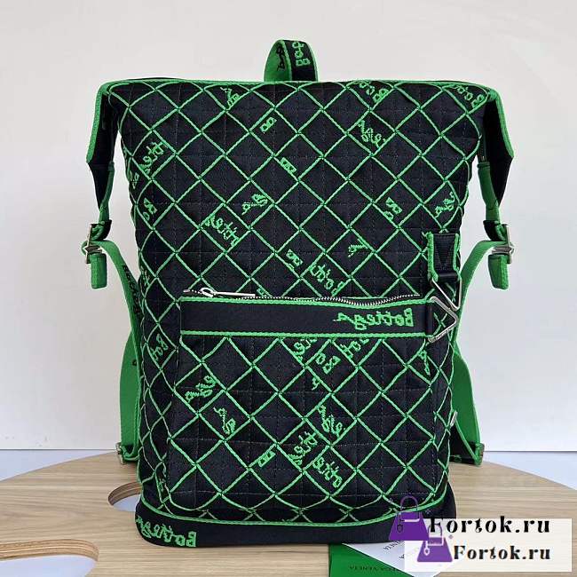 Fortok Bottega Veneta Webbing Backpack 47x30x7cm - 1