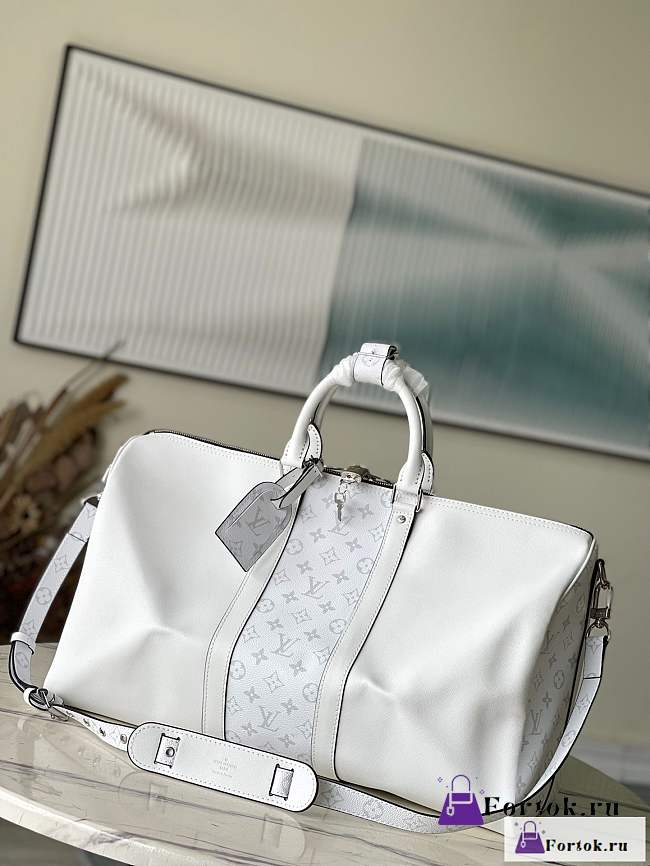 Fortok Louis Vuitton Keepall 50 Bandoulière Bag M30885 50x29x23cm - 1