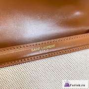 Fortok Saint Laurent Cassandra Shoulder Bag 24×20×11cm - 4
