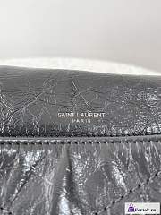 Fortok Saint Laurent Niki Shoulder Bag Grey 28x20x8.5cm - 4