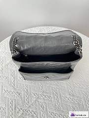 Fortok Saint Laurent Niki Shoulder Bag Grey 28x20x8.5cm - 2