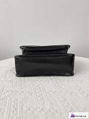 Fortok Saint Laurent Niki Shoulder Bag Black 28x20x8.5cm - 3