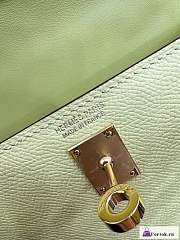 Fortok Hermes Kelly Mini Bag Yellow 19cm - 2