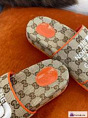 Fortok Gucci The North Face x Gucci GG Slides - 3