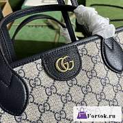 Fortok Gucci Ophidia Medium Tote Bag Monogram 38.5x28.5x15cm - 3
