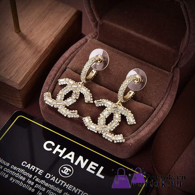 Fortok Chanel 2023 Double C Earrings - 1