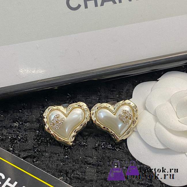Fortok Chanel Earrings E2170  - 1