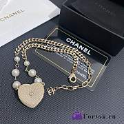 Fortok Chanel Medieval Alphabet Necklace - 2