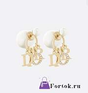 Fortok Dior Alphabet Stud Earrings - 6