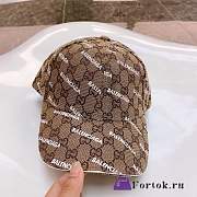 Fortok Balenciaga Letter Logo Baseball Cap - 4