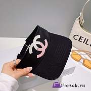 Fortok Chanel Empty Top Hat Black - 3