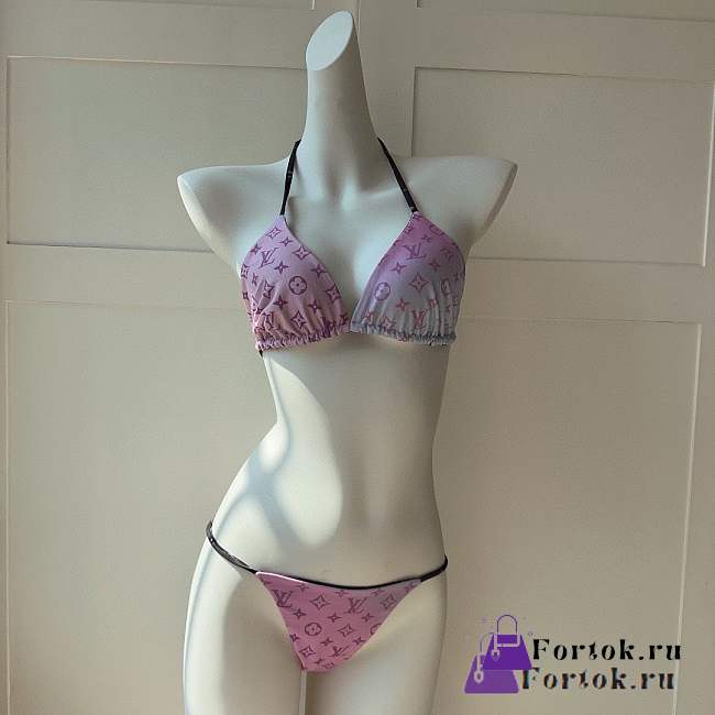Fortok Louis Vuitton Split Swimsuit - 1