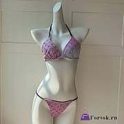Fortok Louis Vuitton Split Swimsuit - 1