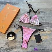 Fortok Louis Vuitton Split Swimsuit - 5