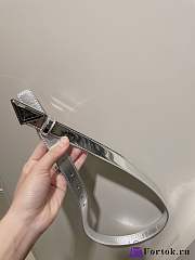 Fortok Prada Belt Silver - 2