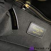 Fortok Dior Lady Bag Black 9522 25x14x10cm - 3