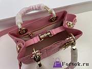 Fortok Dior Lady Bag Pink 9522 25x14x10cm - 4