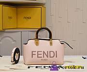 Fortok Fendi By The Way Mini Tote Bag Pink 19x20x6cm - 1