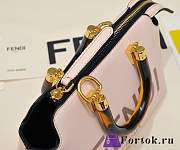 Fortok Fendi By The Way Mini Tote Bag Pink 19x20x6cm - 5