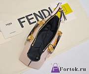 Fortok Fendi By The Way Mini Tote Bag Pink 19x20x6cm - 2