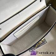 Fortok Gucci Padlock Gucci Animal Print Mini Bag White - 5