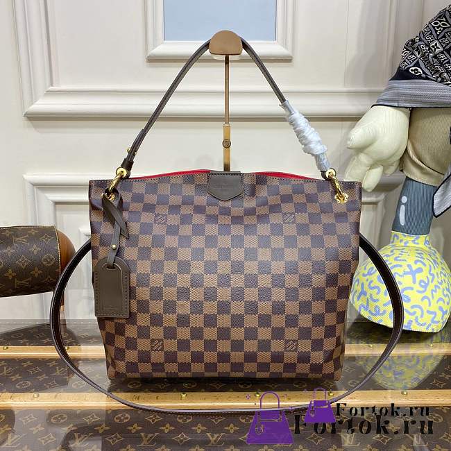 Fortok Louis Vuitton Graceful Bag M43700 35x30x11cm - 1