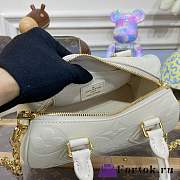 Fortok Louis Vuitton Speedy Bandoulière 20 White 20.5x13.5x12cm - 5