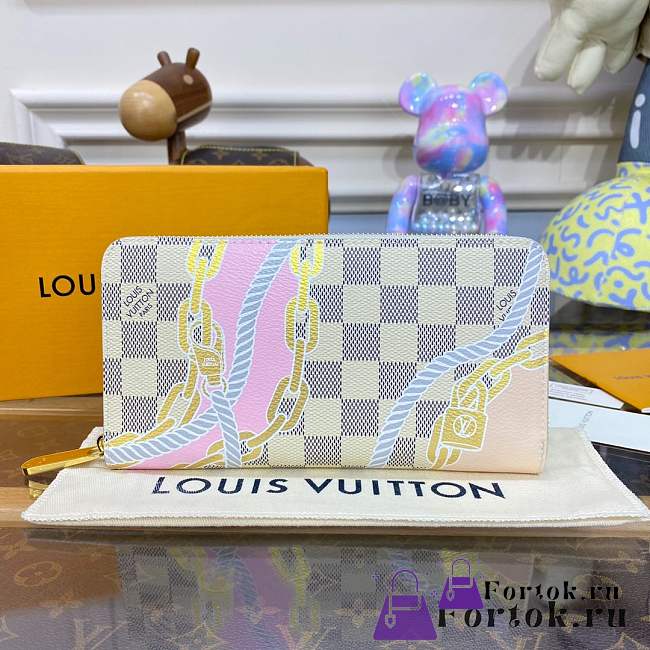 Fortok Louis Vuitton Zippy Wallet N40480 19x10cm - 1